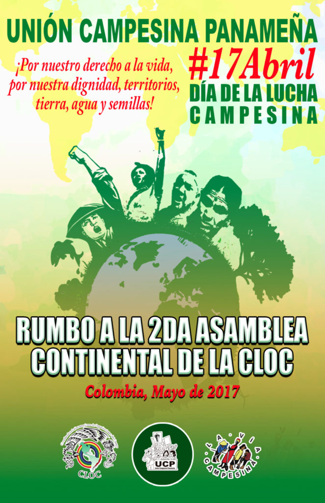 Panamá : Comunicado de la Unión Campesina Panameña en el Día Internacional de las Luchas Campesinas